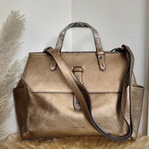 NWT Liebeskind Berlin Idaho Bag Metallic